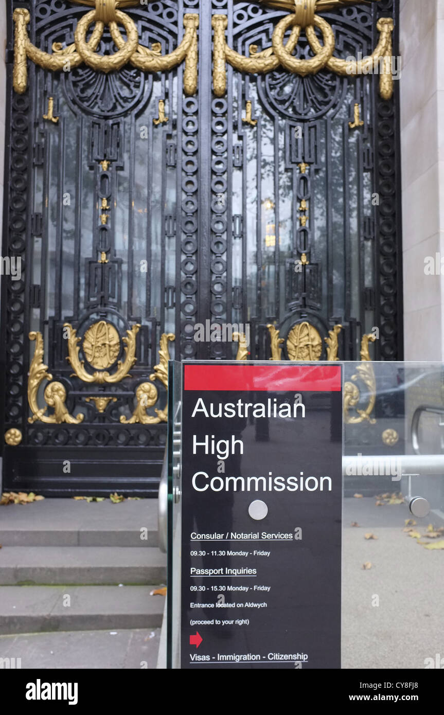 Australian High Commission Stock Photo