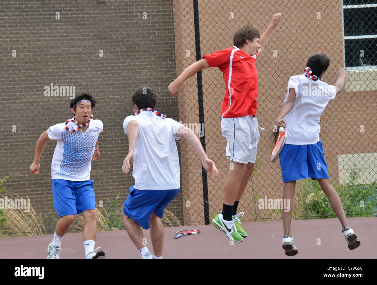 Chest bump hires stock photography and images Alamy