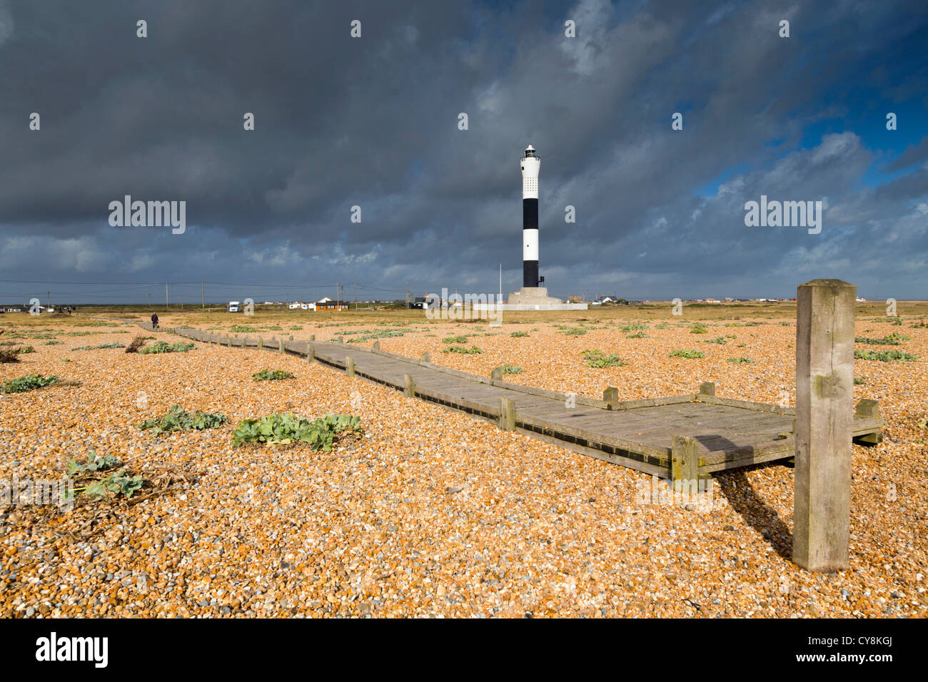 Dungeness Lighthouse; Kent; UK Stock Photo Alamy