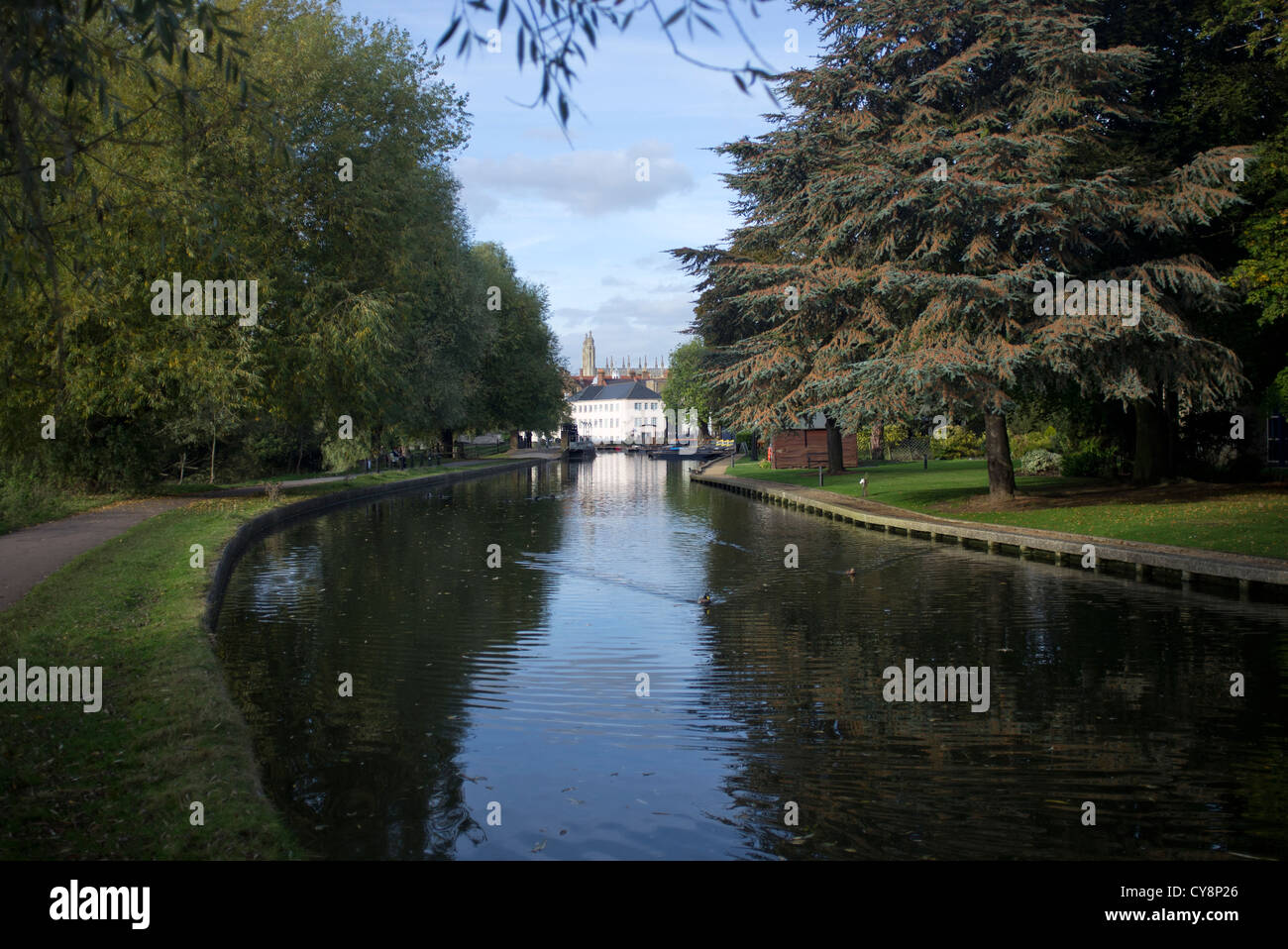 Cambridge River Cam Stock Photo