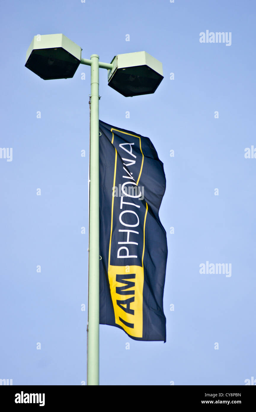Nikon Banner Advertising Photokina Photography Trade Show On A