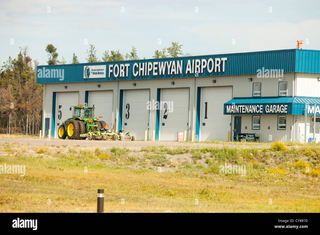 Fort Chipewyan stands on Lake Athabasca and the Athabasca river, and is