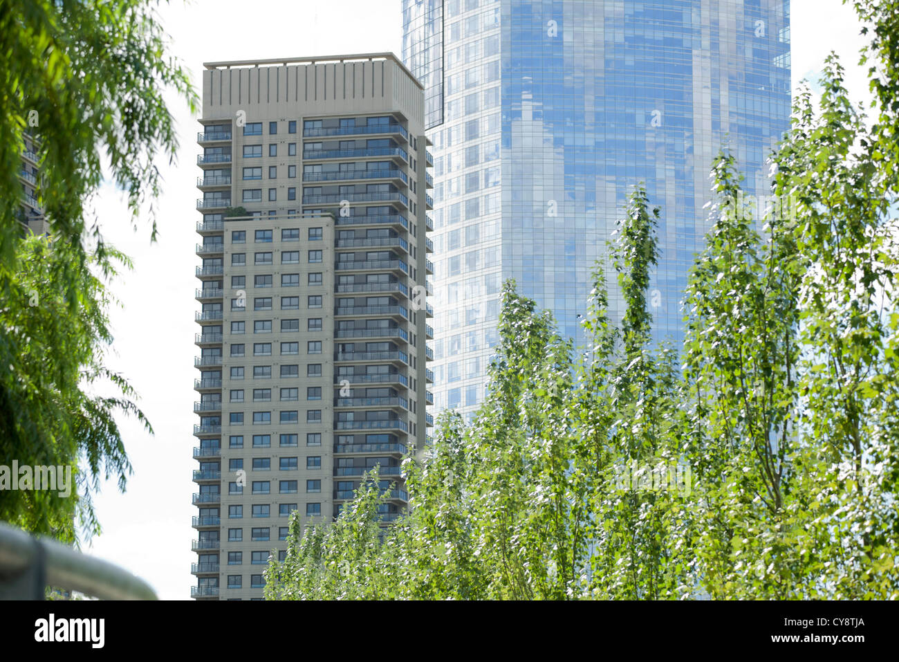 High rise buildings Stock Photo - Alamy