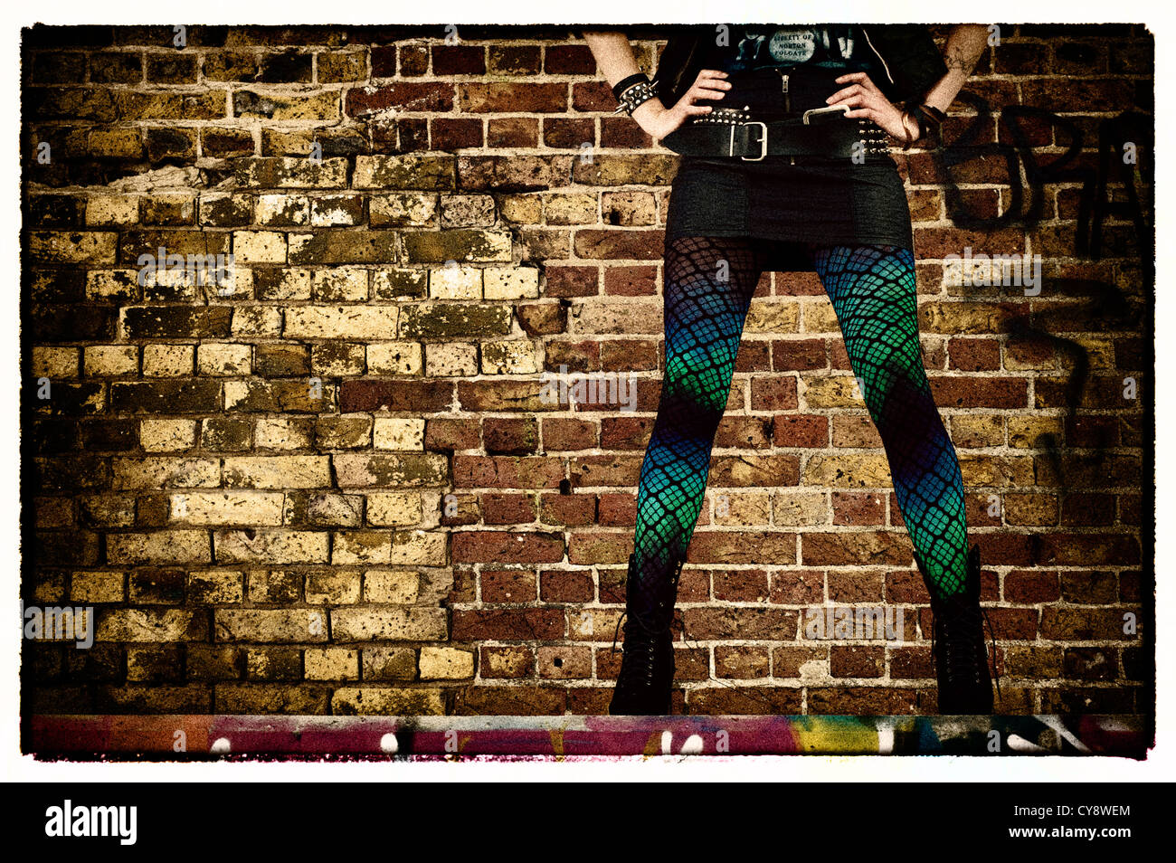 multi coloured tights