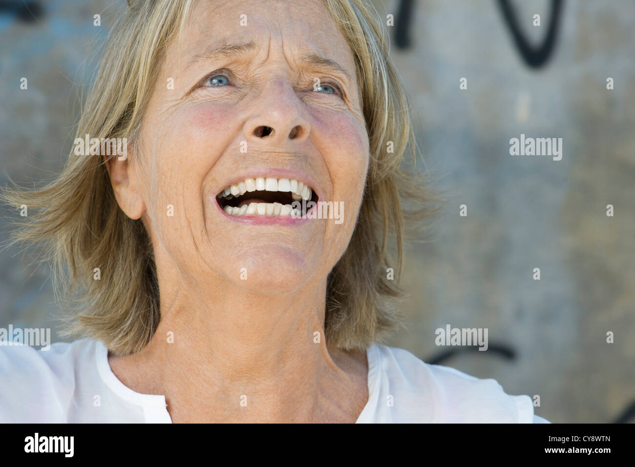 Anguished Face High Resolution Stock Photography And Images Alamy