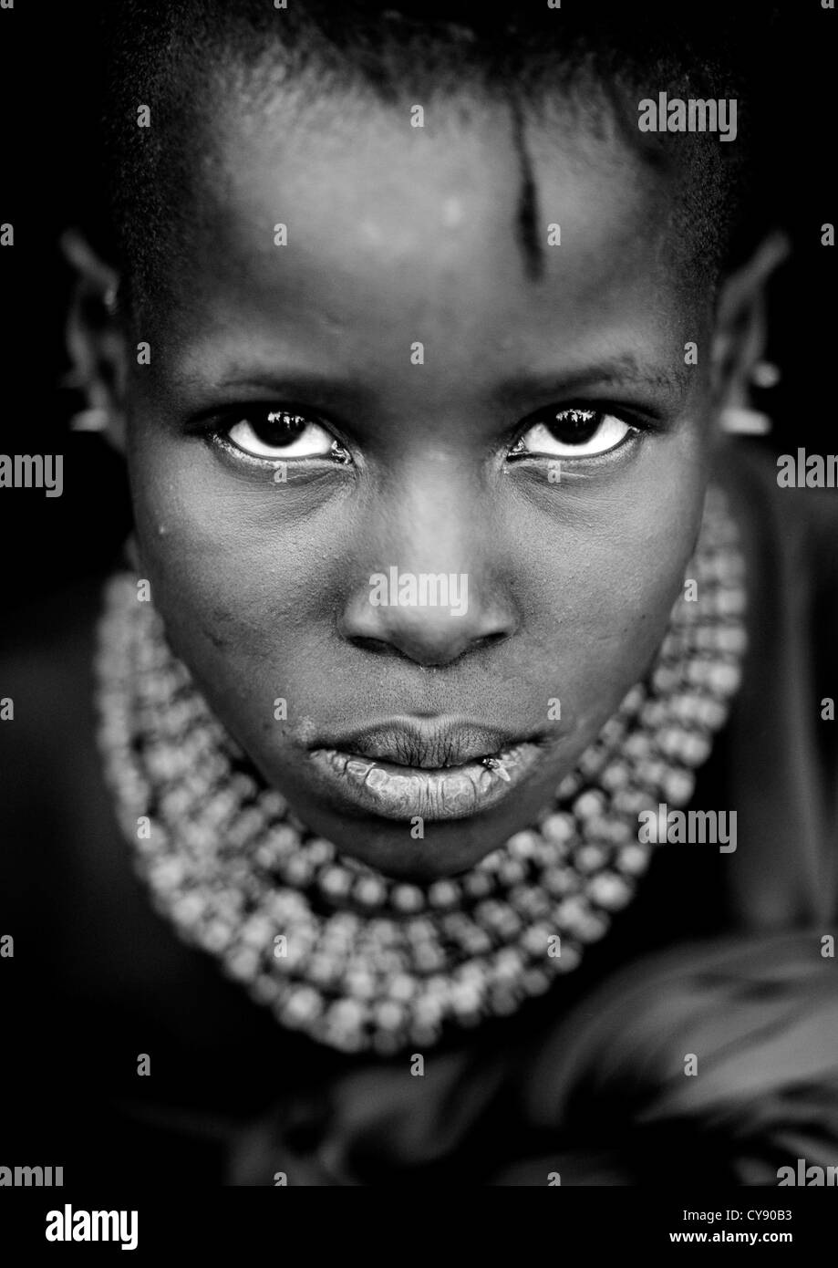 Turkana Tribe, Kenya Stock Photo