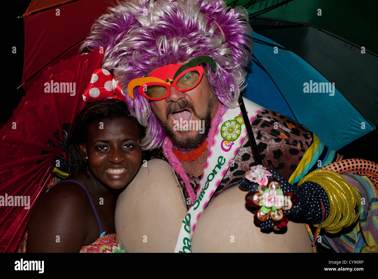 Banda de Ipanema Street Carnival Rio de Janeiro Brazil Stock Photo