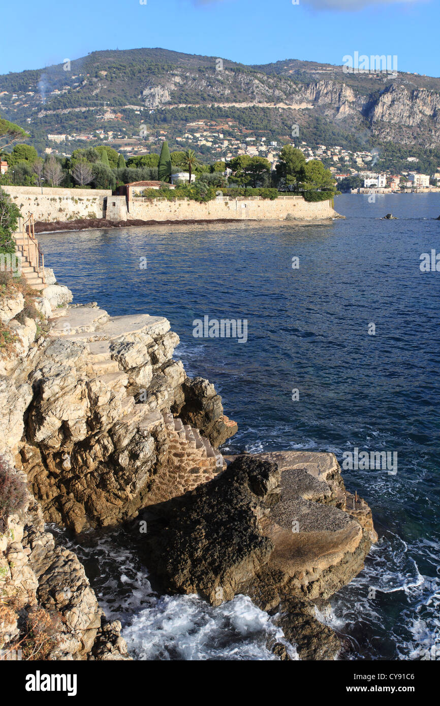 The Cap Ferrat, French Riviera Stock Photo