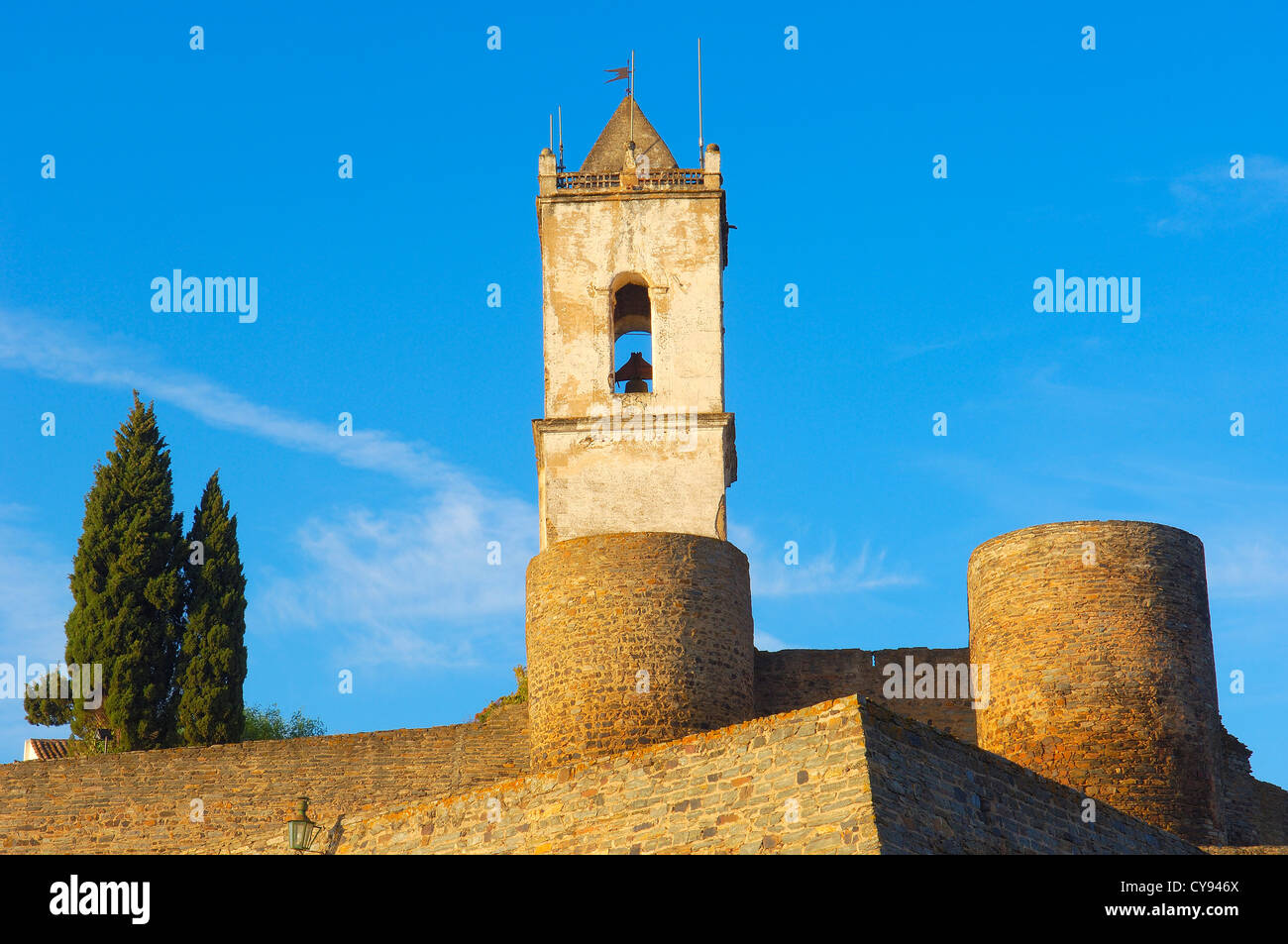 Monsaraz fortified village. Alto Alentejo, Portugal Stock Photo
