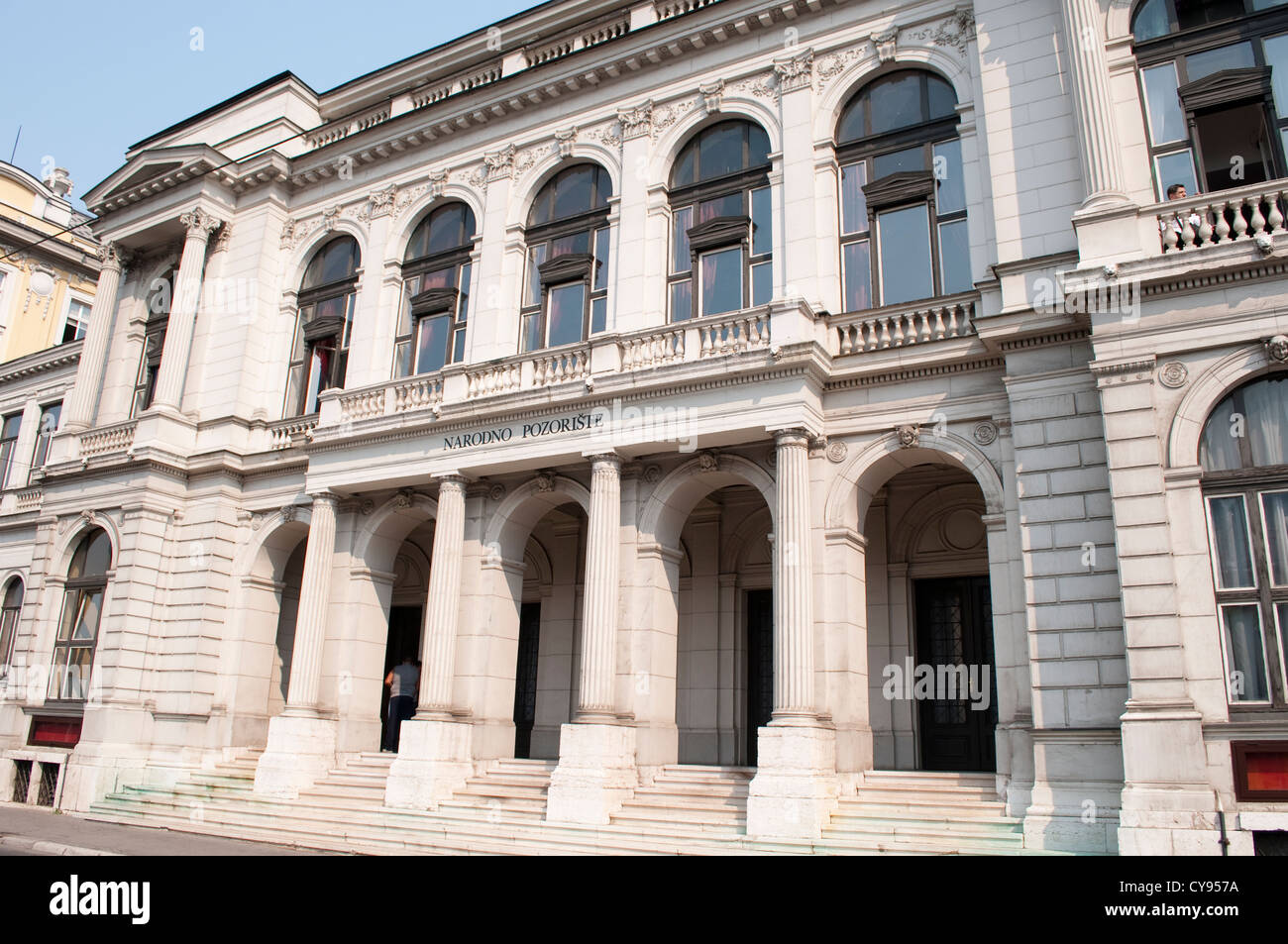 National Theatre, Sarajevo, Bosnia and Herzegovina Stock Photo - Alamy