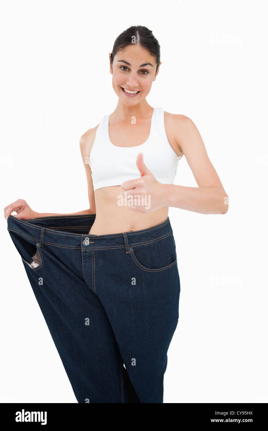 Large pants woman hi-res stock photography and images - Page 15