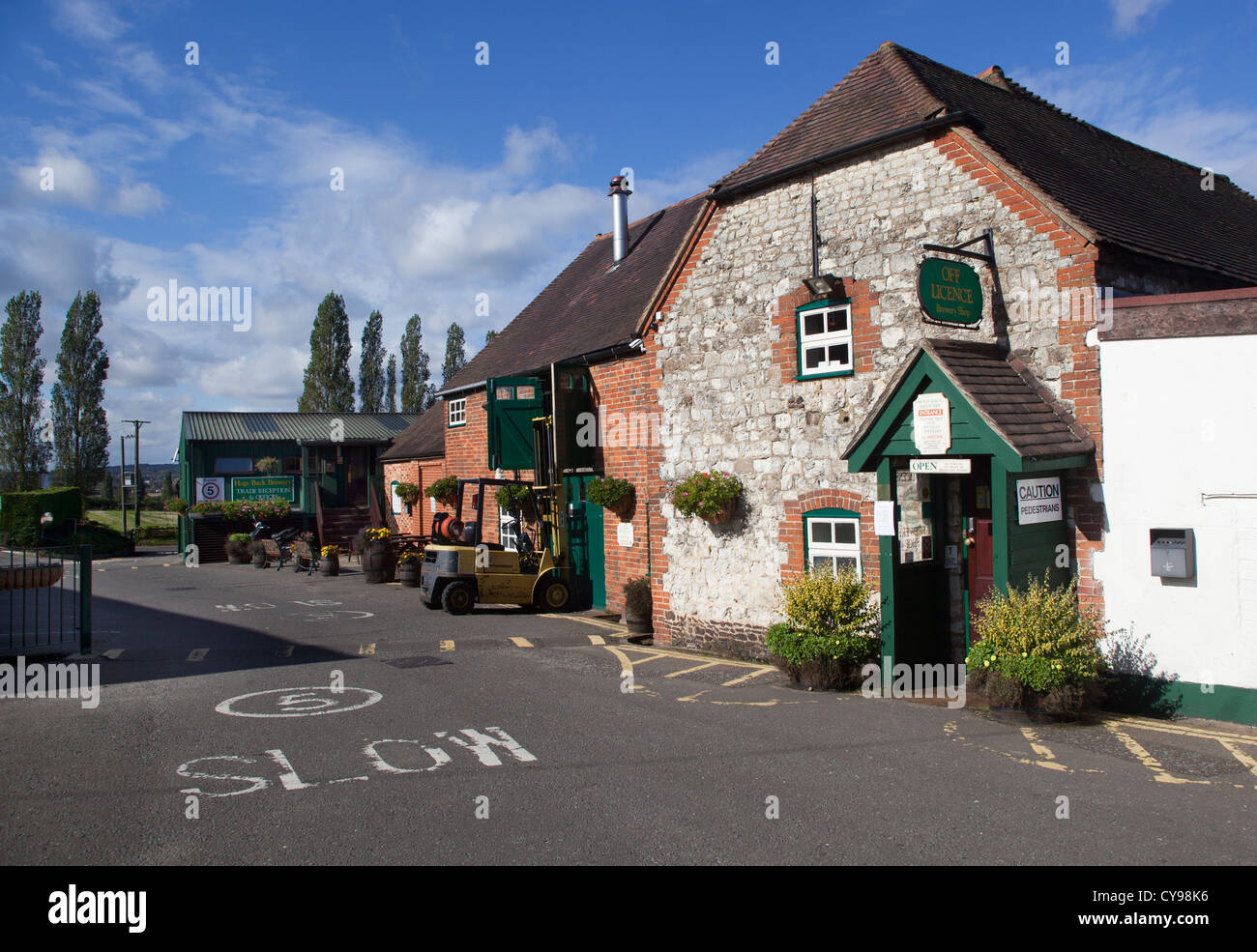Hogsback Brewery Tongham Surrey  England UK Stock Photo
