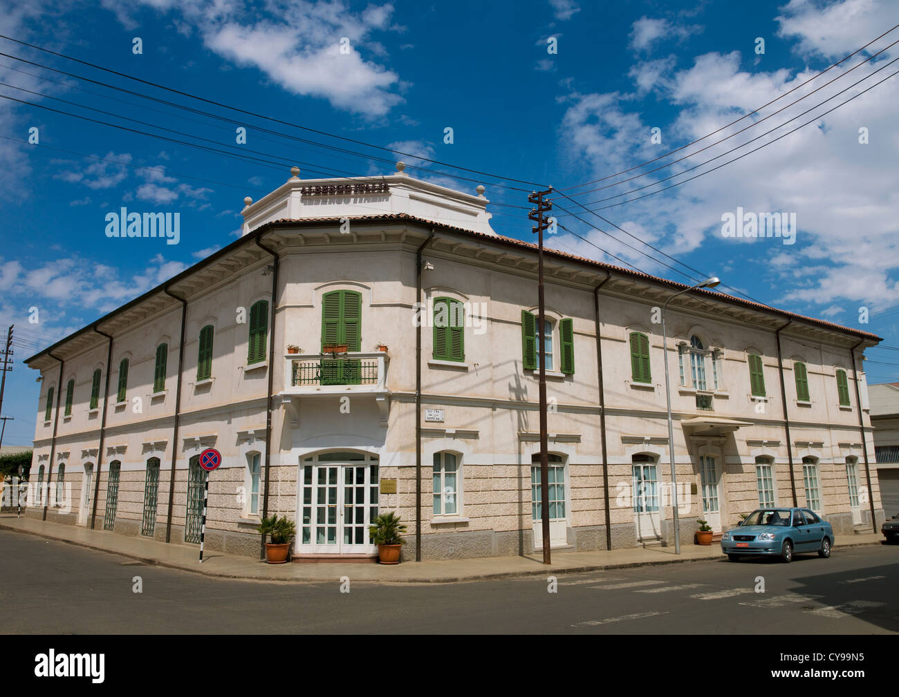 Albergo Italia, Former Keren Hotel, Asmara, Eritrea Stock Photo Alamy