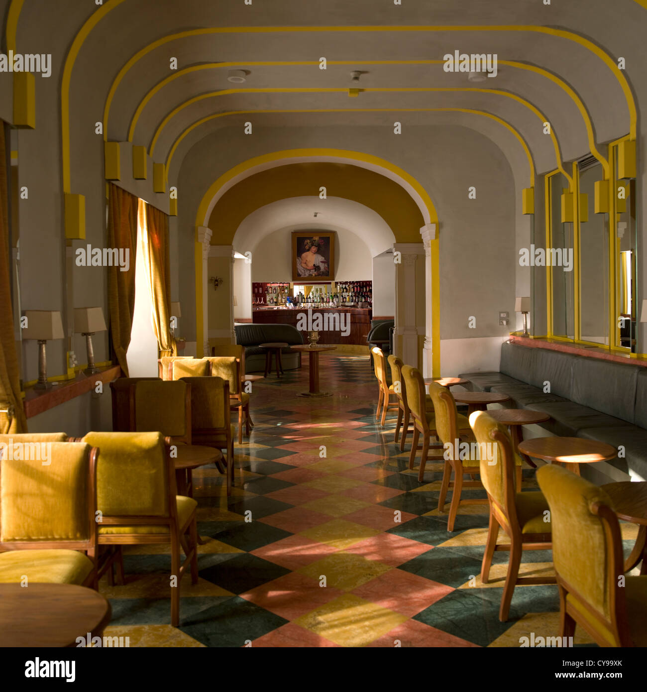 Albergo Italia, Former Keren Hotel, Asmara, Eritrea Stock Photo Alamy