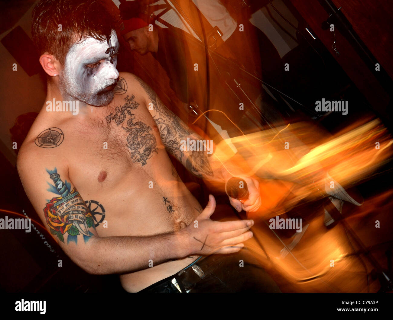 WRAITHS LEAD SINGER Stock Photo