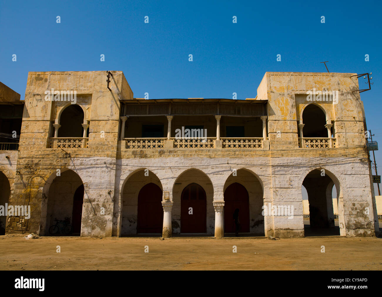 Ottoman House In Massawa, Eritrea Stock Photo Alamy