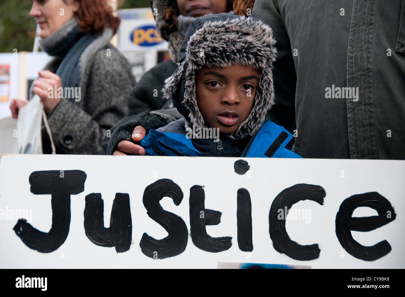 14th Annual  Friends & Family Campaign protest against death in police custody 2012 London Stock Photo