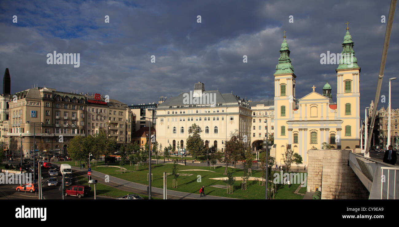 Hungary, Budapest, Inner Town Parish Church, Contra-Aquincum, Stock Photo