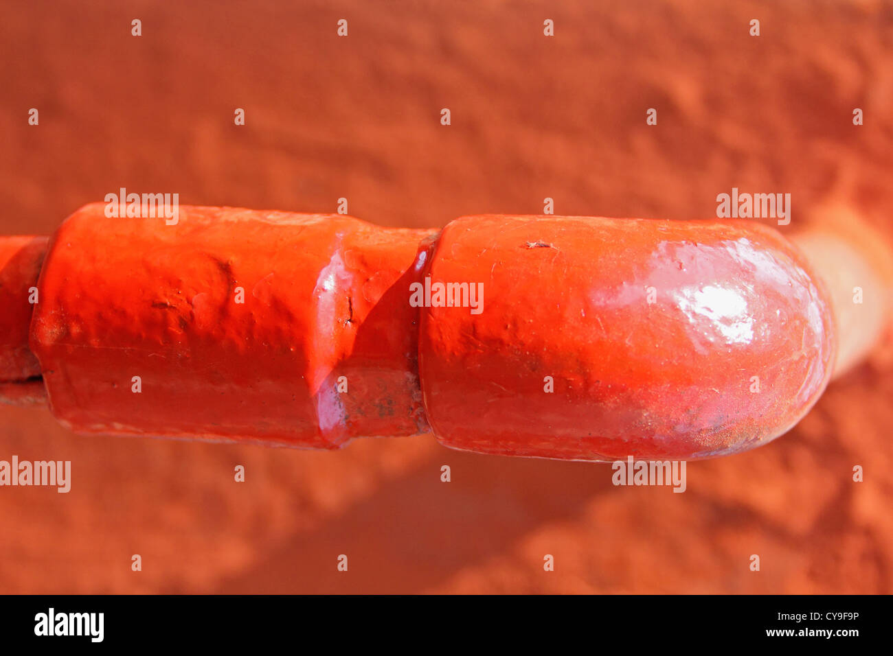 Close up of water supplier pipe, Pune, Maharashtra, India Stock Photo