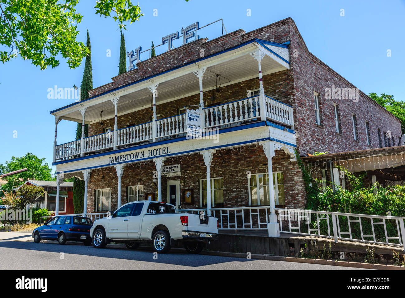 Jamestown, California historic goldrush township near the 'motherlode