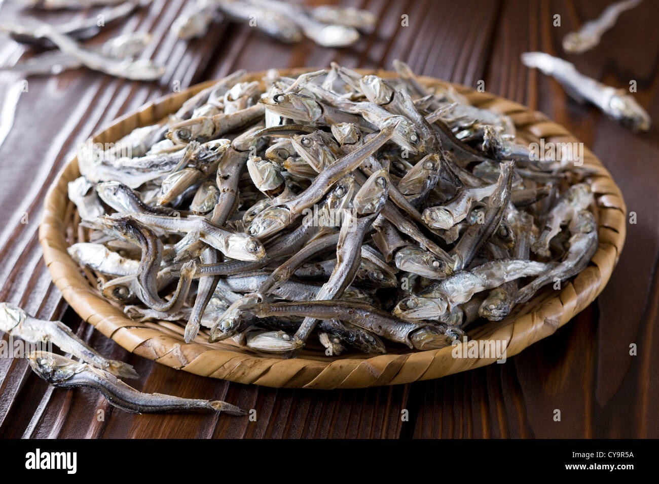Dried Sardine Stock Photo Alamy