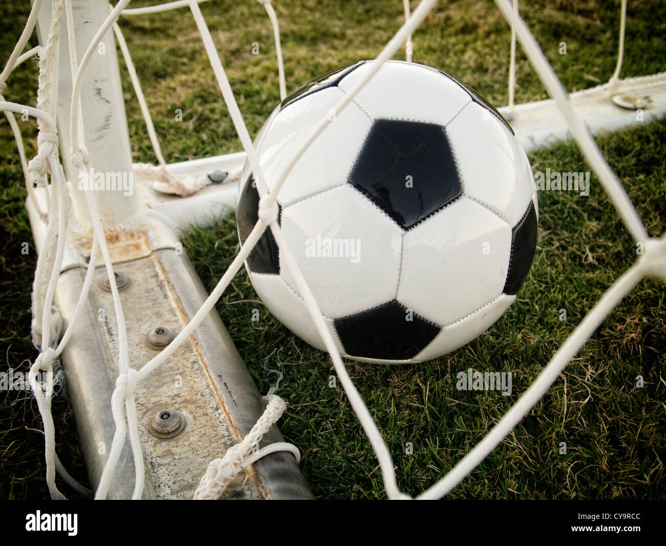 Football back of net hires stock photography and images Alamy
