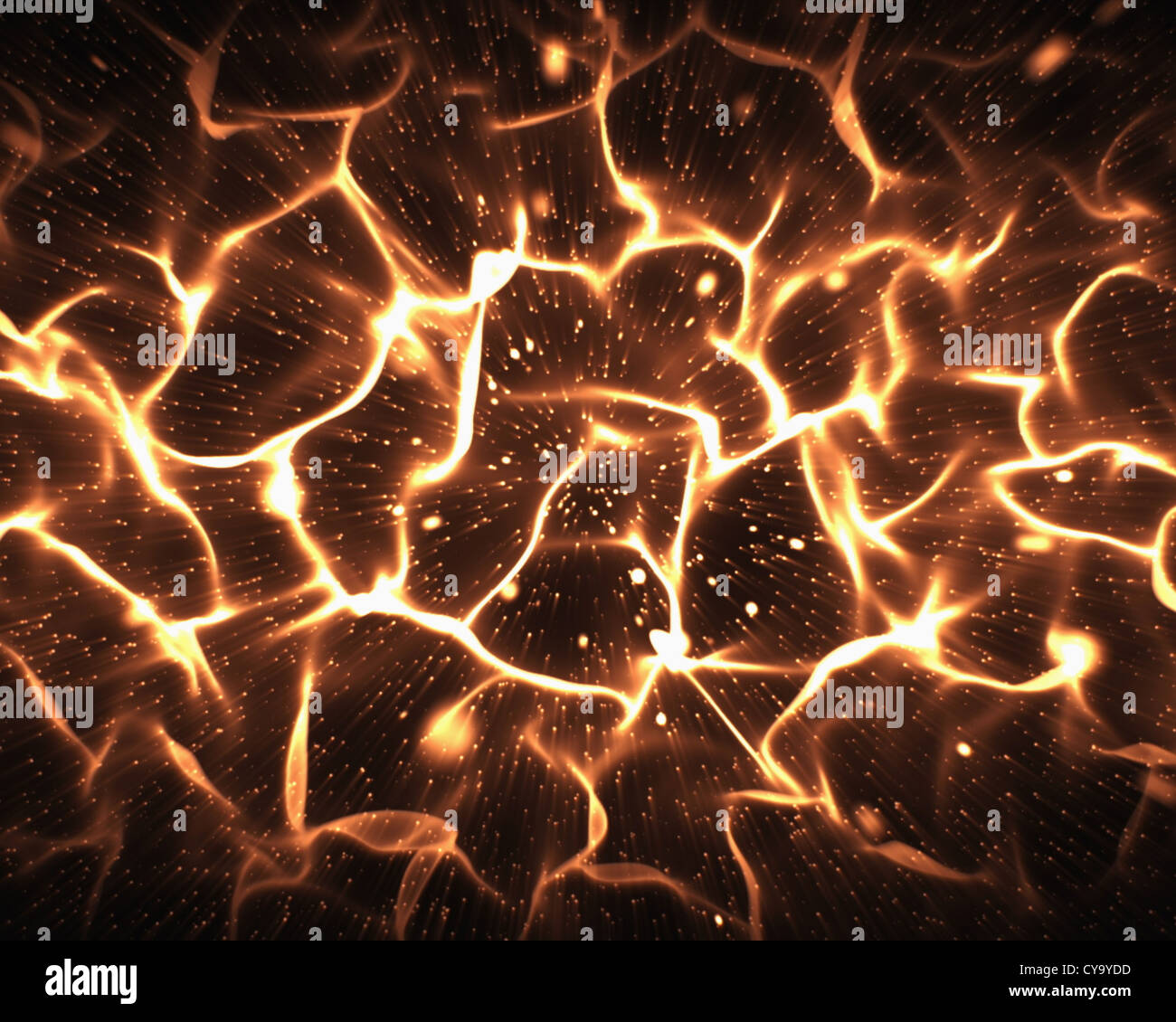 Abstract orange background Stock Photo
