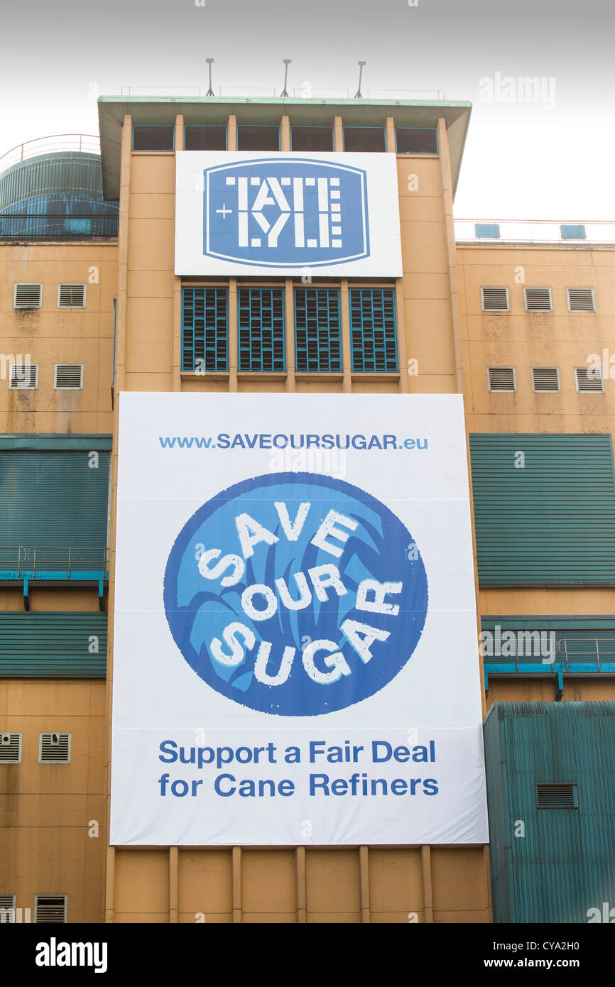 A sugar refinery in London Stock Photo Alamy