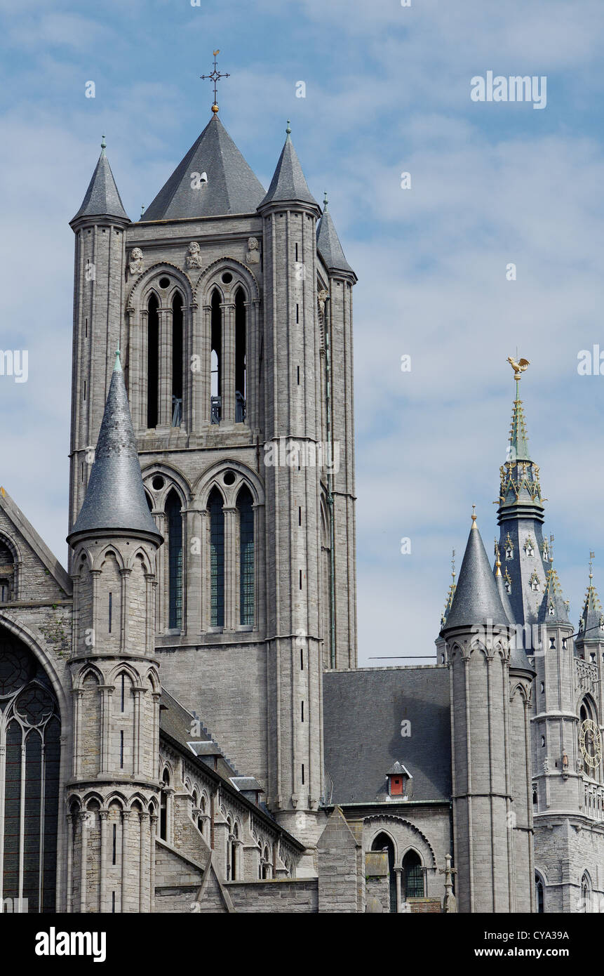 Saint Nicholas' Church, Ghent Stock Photo Alamy