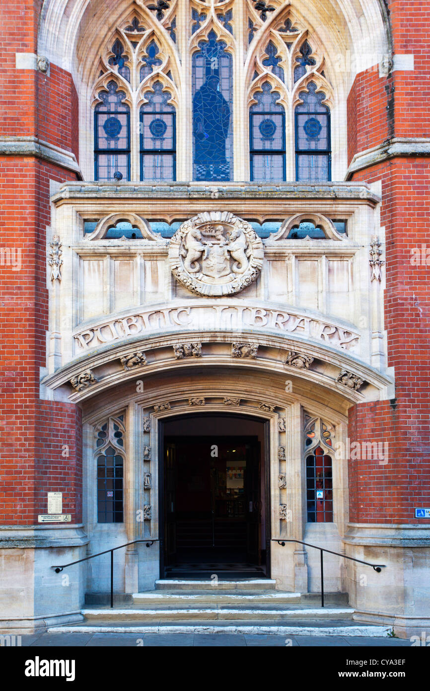 Public Library Building in Ipswich Suffolk England Stock Photo Alamy