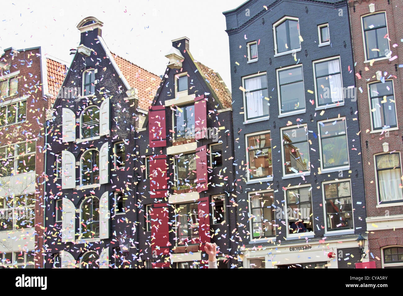 Amsterdam celebrating queens day in the Netherlands Stock Photo Alamy