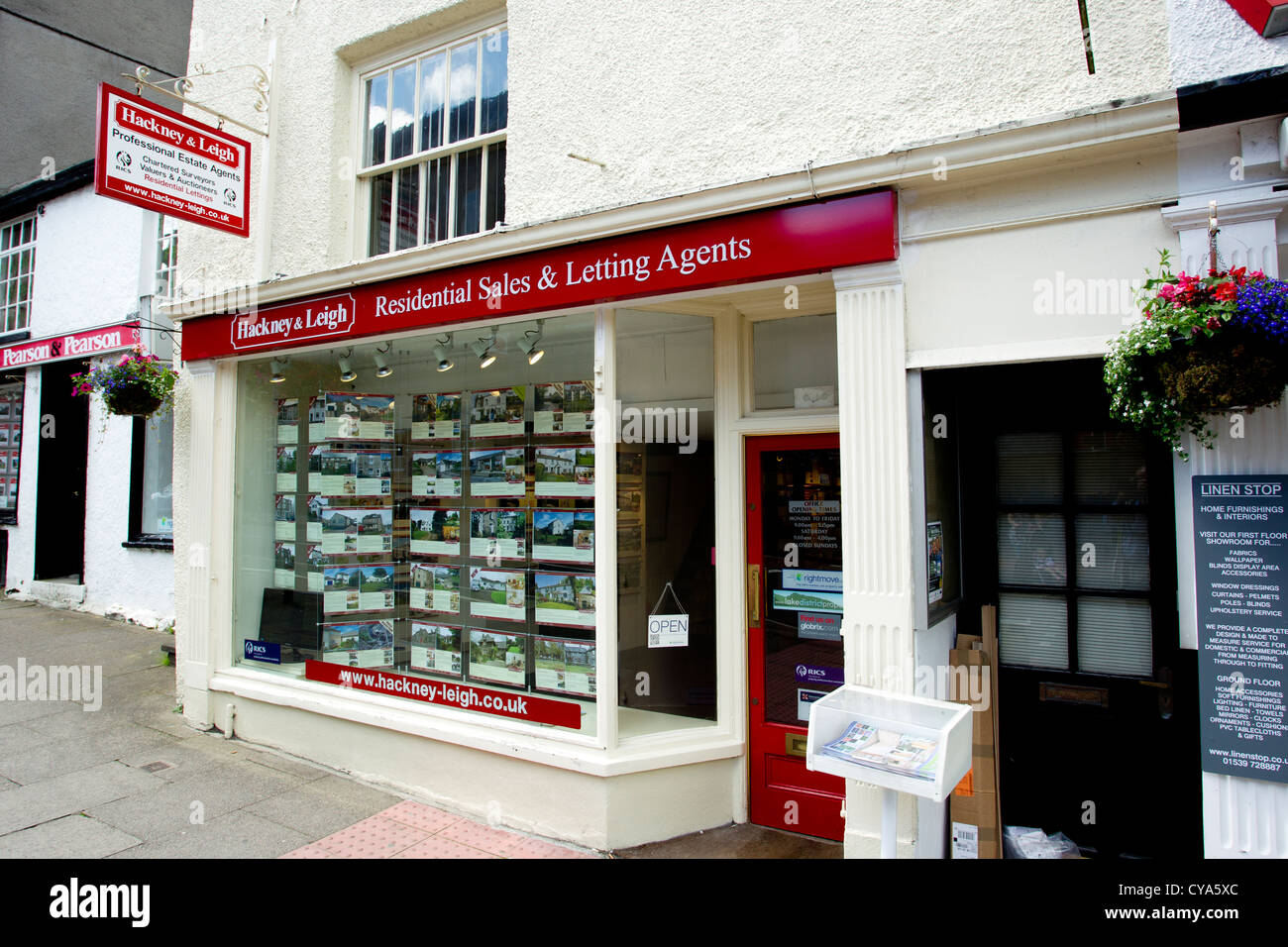 Hackney & Leigh, the Professional Estate Agents, Surveyors, Auctioneers & Valuers, with branches