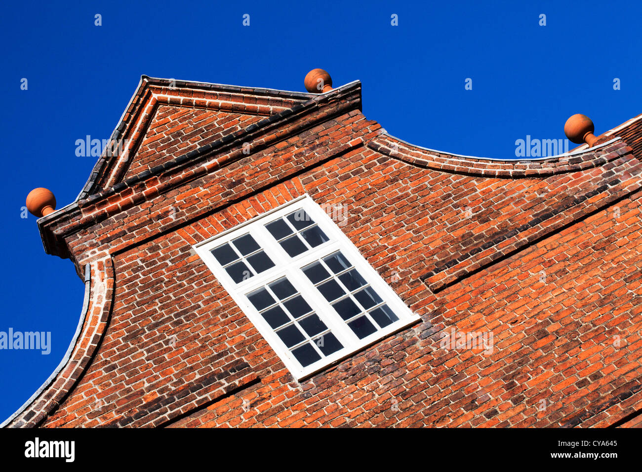 Christchurch Mansion in Christchurch Park Ipswich Suffolk England Stock
