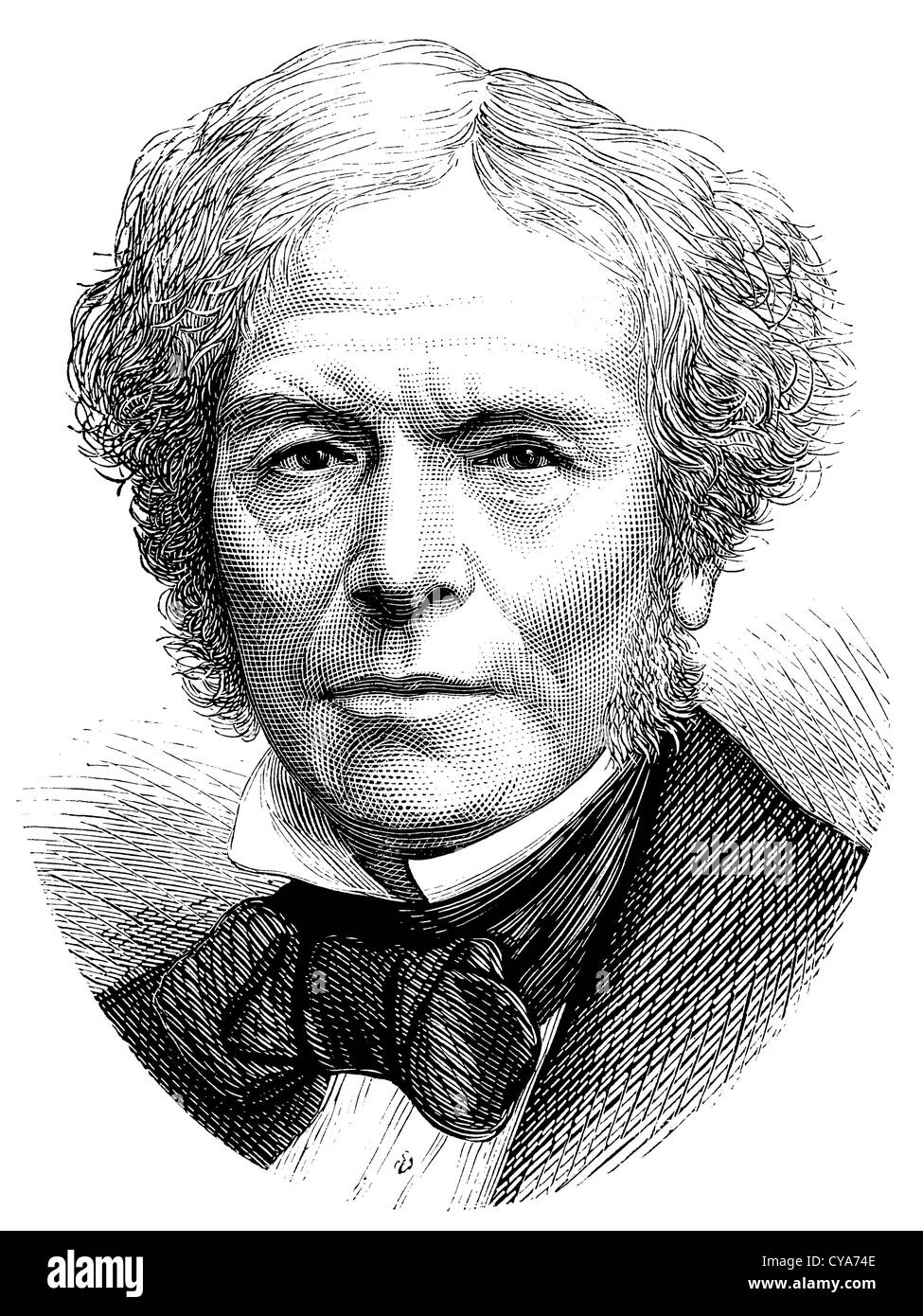 Michael Faraday Stock Photo