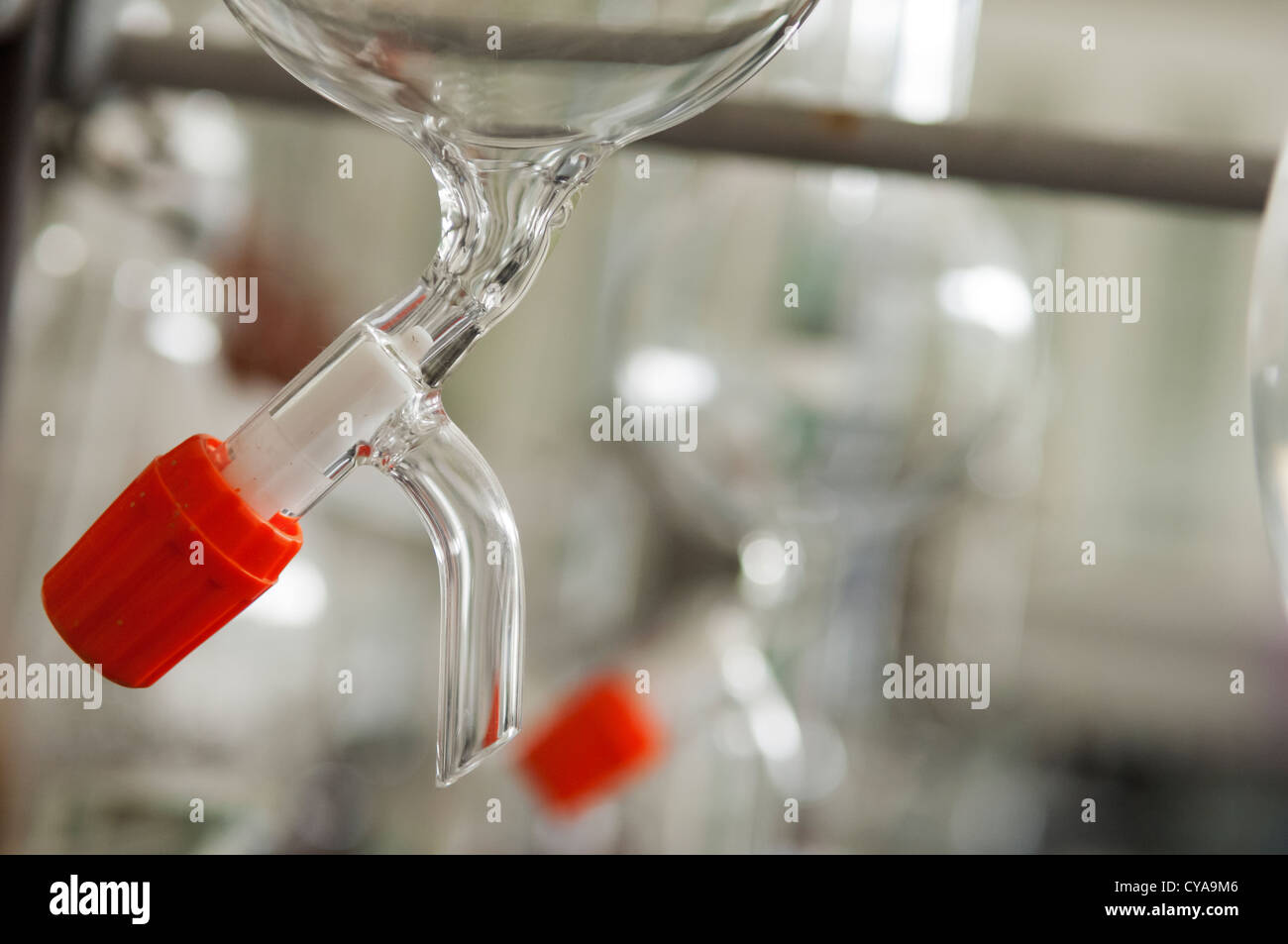 Real life detail of a chemical laboratory environment Stock Photo Alamy