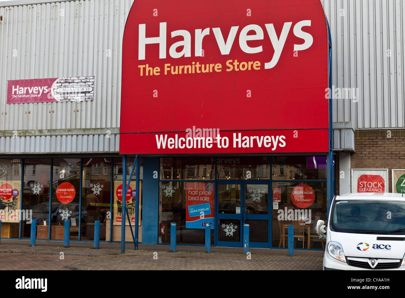 Harveys furniture hires stock photography and images Alamy