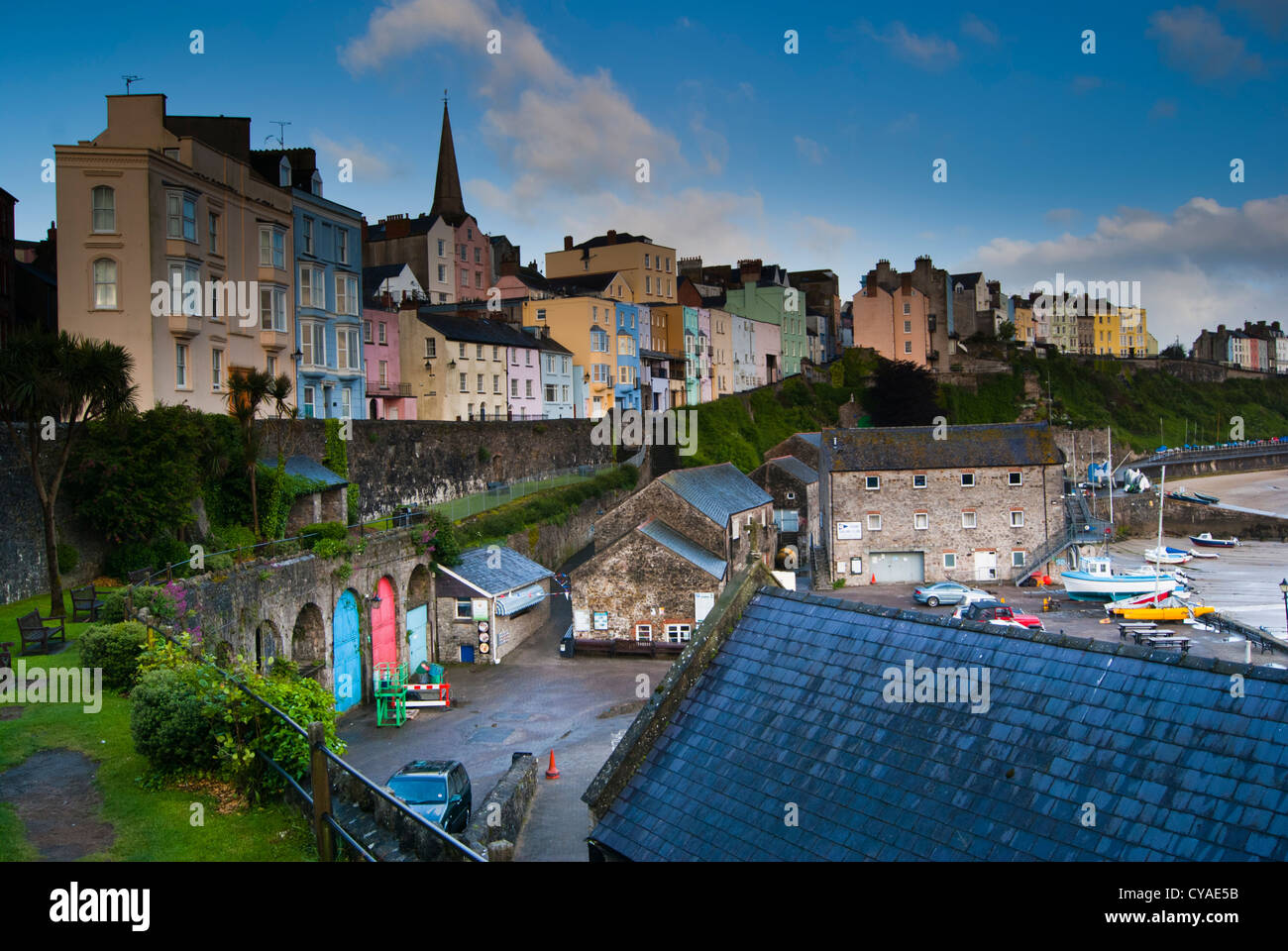 Tenby Stock Photo