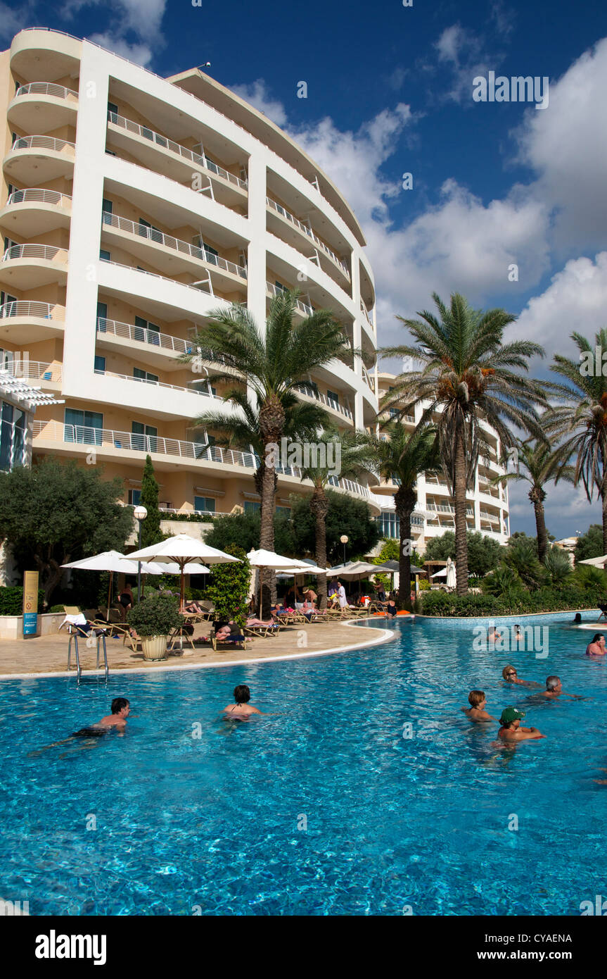 Radisson Resort Golden Bay Malta Stock Photo - Alamy