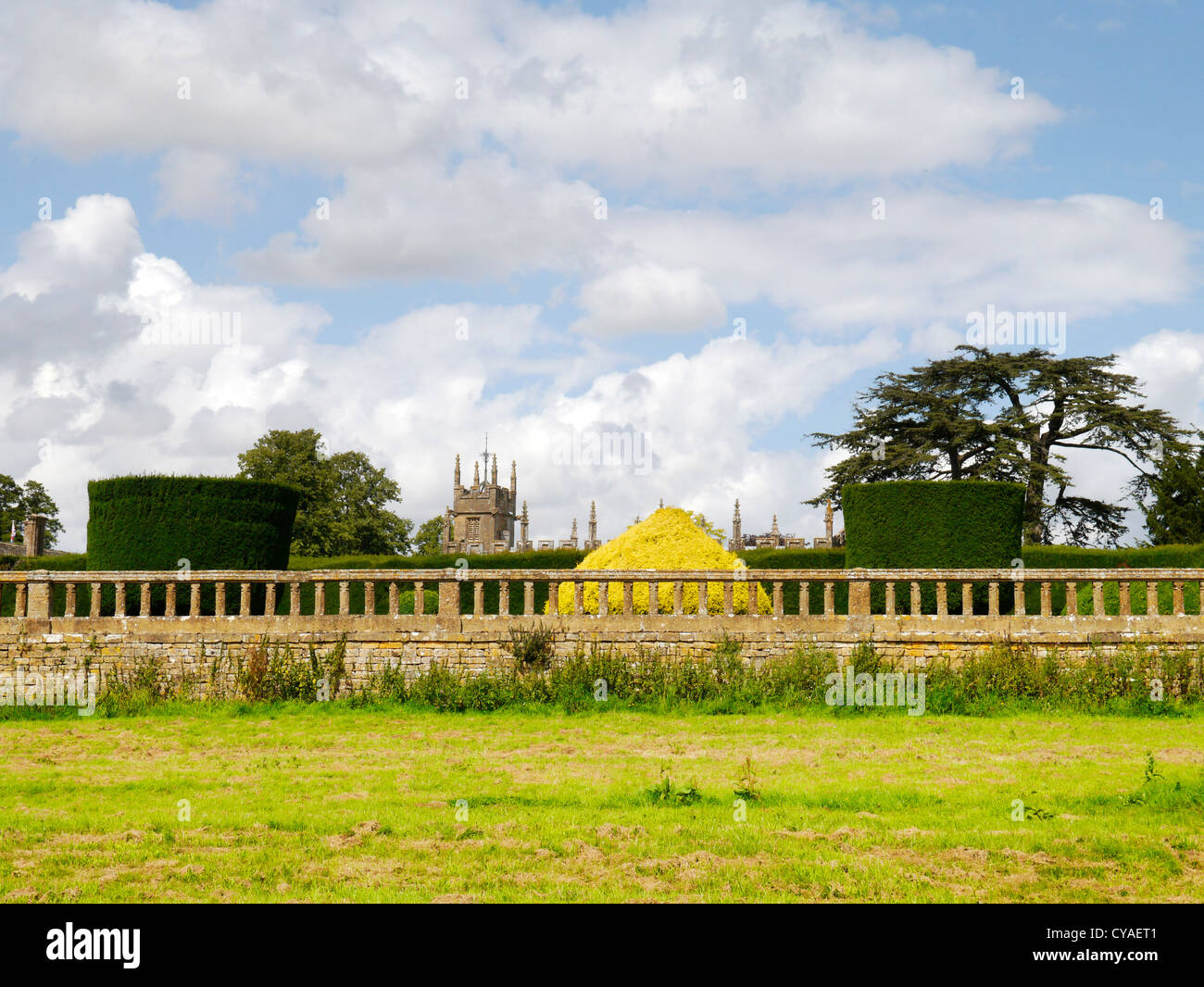 grounds of sudeley castle estate gloucestershire, england