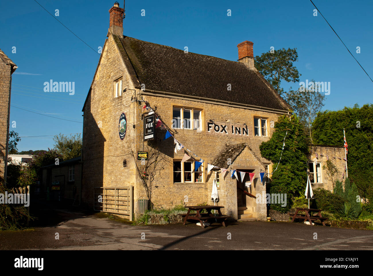The Fox Inn, Broadwell near MoretoninMarsh, Gloucestershire, UK Stock