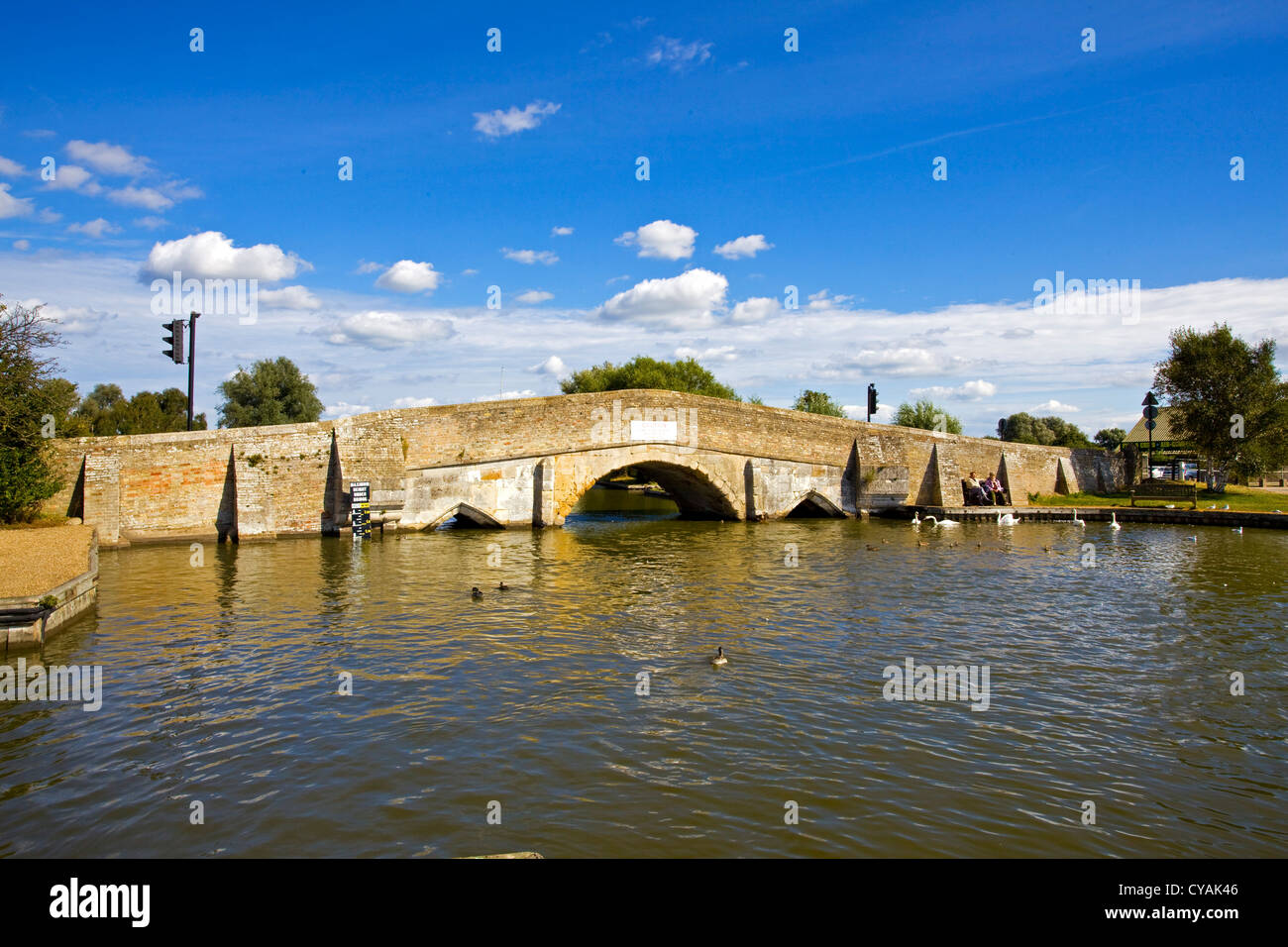Potter Heigham bridge Norfolk UK Stock Photo Alamy