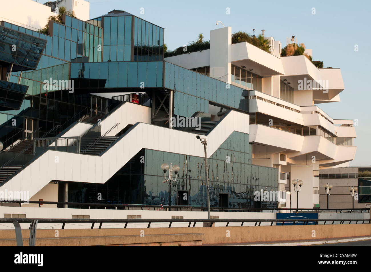 Palace of popular cinema festival in Cannes. Stock Photo