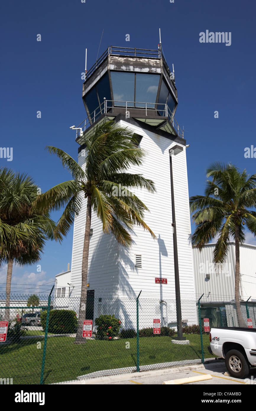 control tower key west international airport florida usa Stock Photo