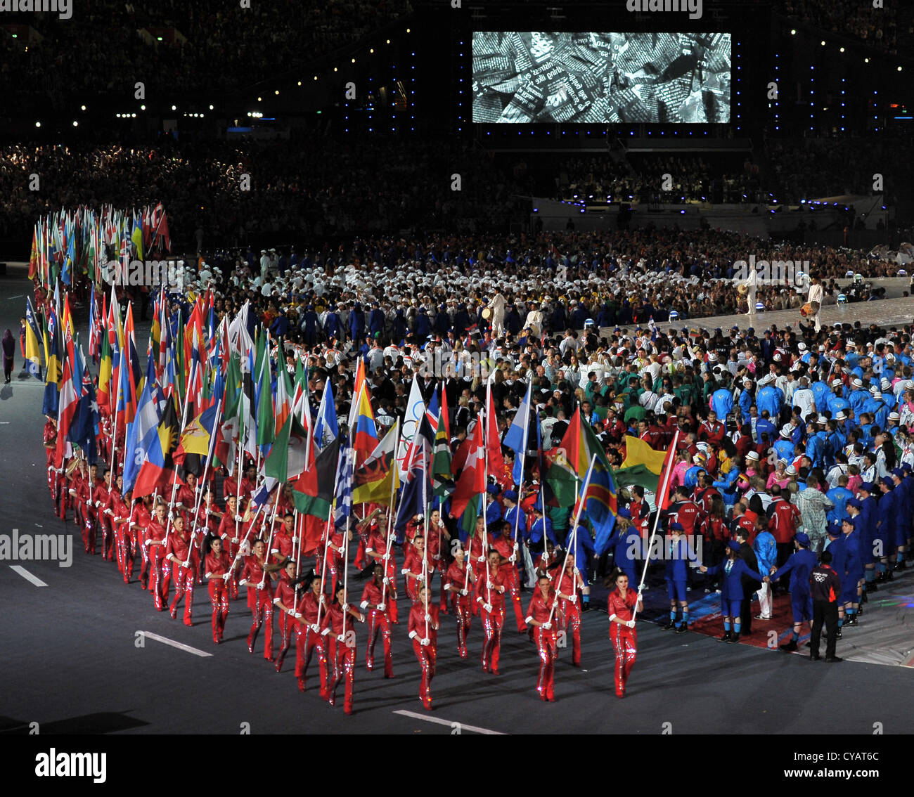 Olympic parade of nations hires stock photography and images Alamy