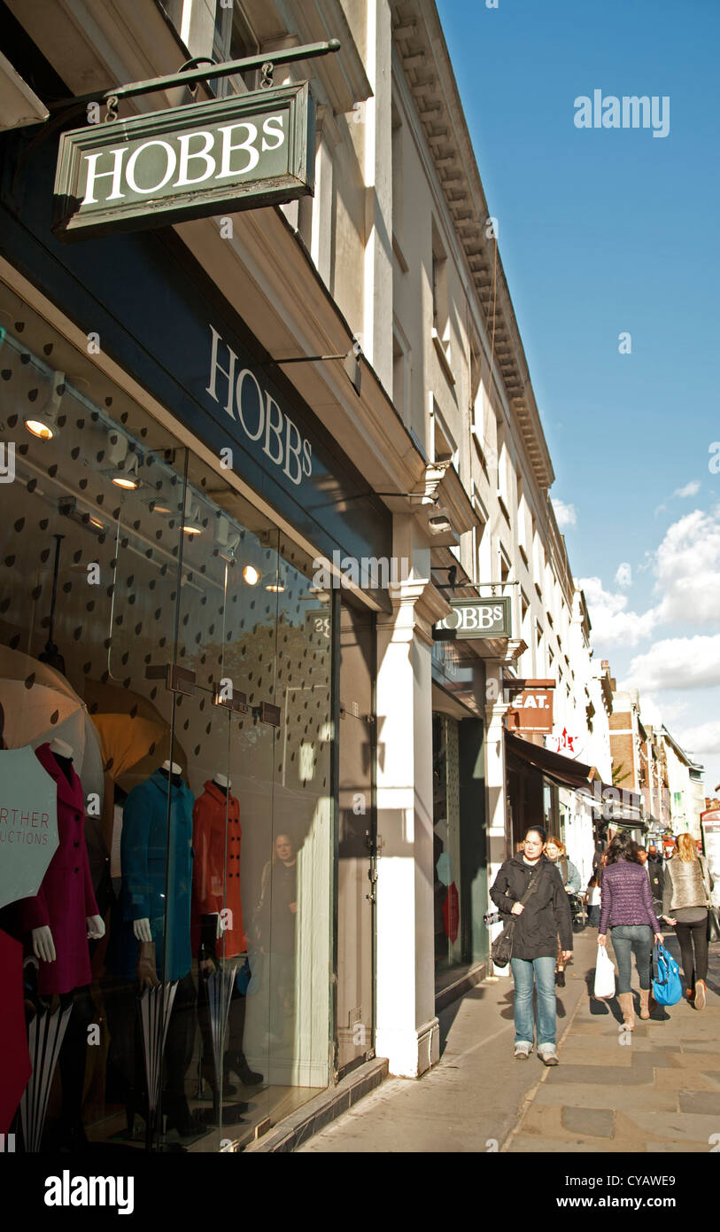 Shops on King's Road, Sloane Square, Royal Borough of Kensington and