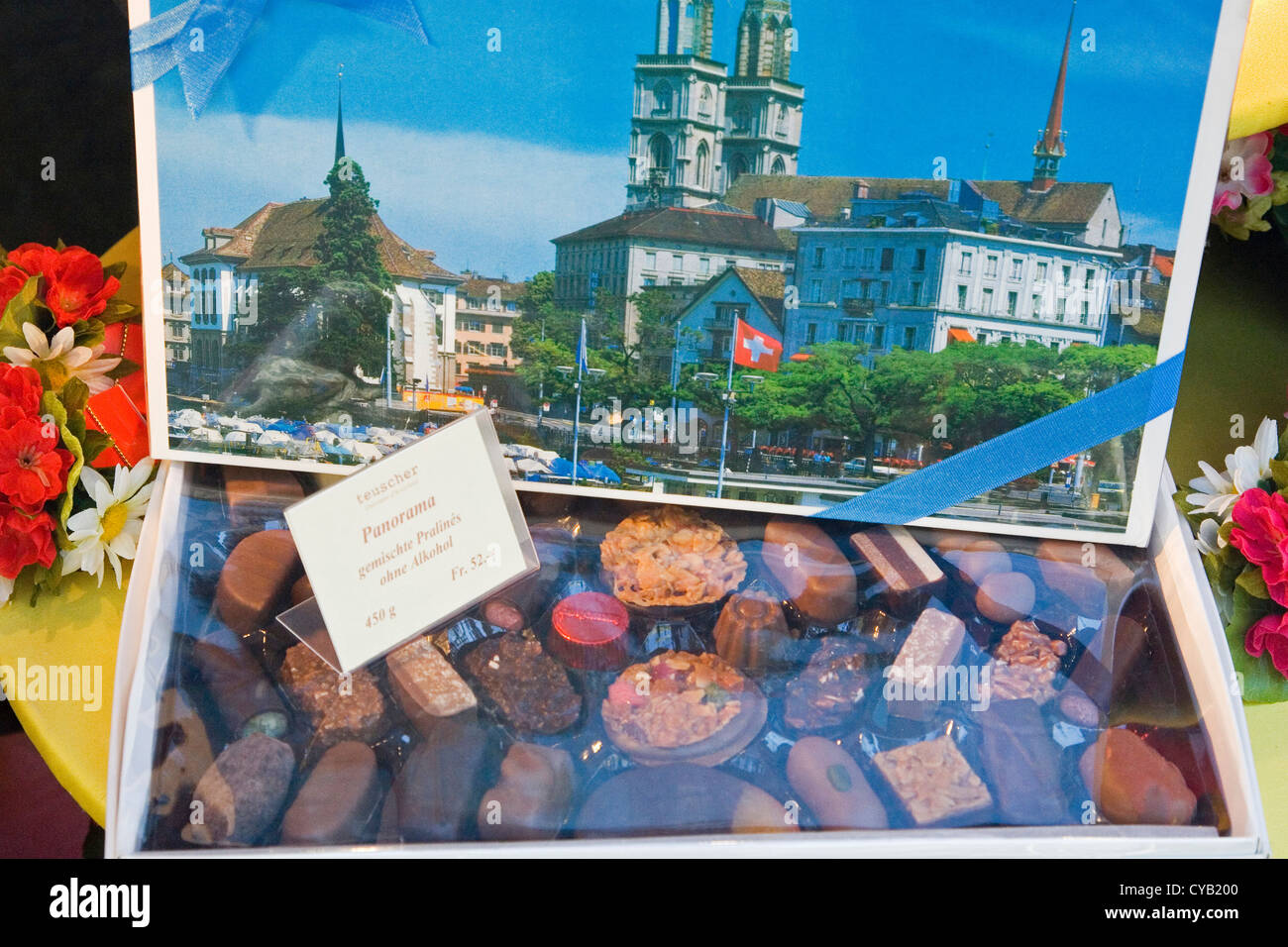 Swiss chocolate shop display hires stock photography and images Alamy