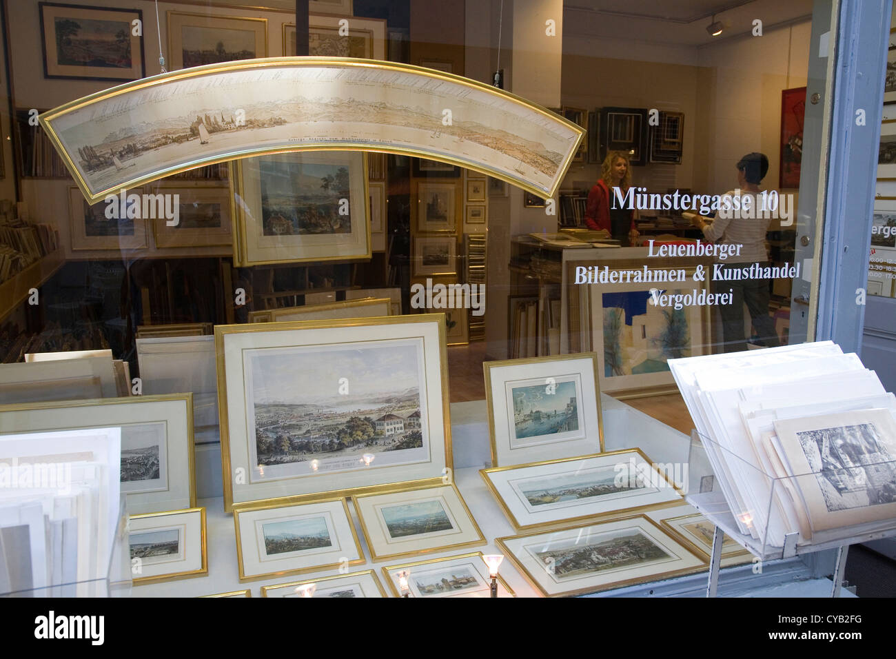 europe, switzerland, zurich, art gallery Stock Photo Alamy