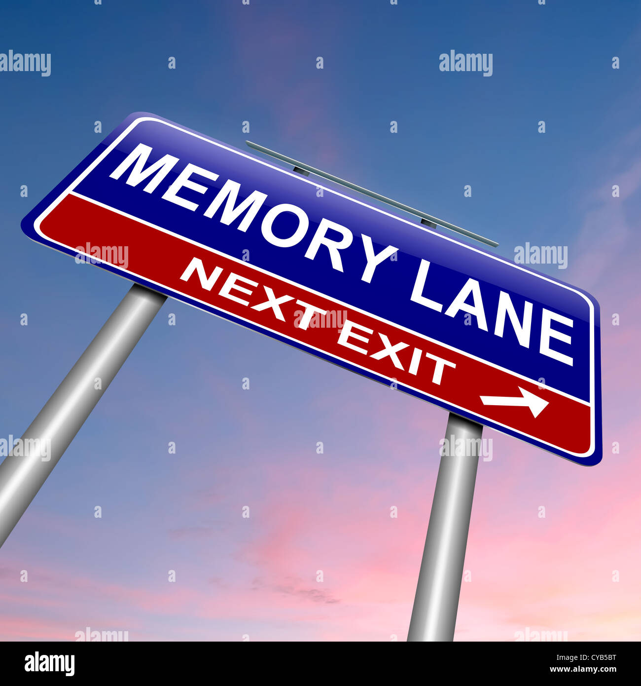 Street road sign memory lane hires stock photography and images Alamy