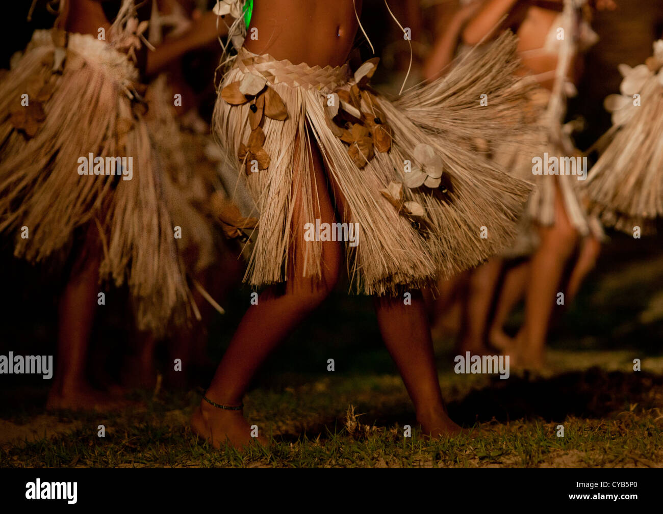 Traditional Dances During Tapati Festival In Hanga Roa, Easter Island