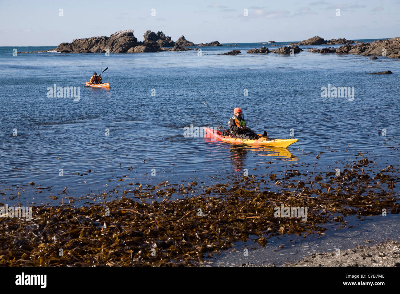 Cornwall sea kayaking hires stock photography and images Alamy